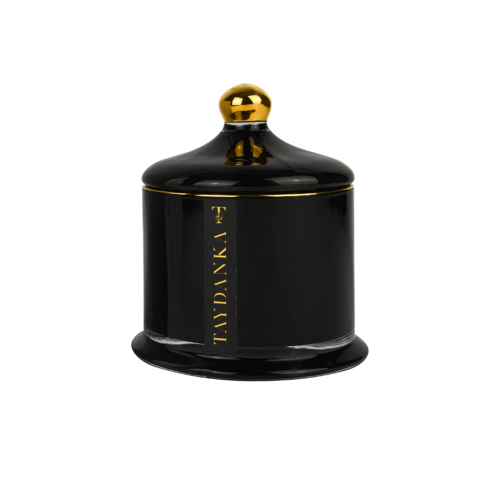 Candle - Victoria Black Jar 450g