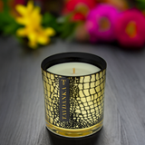 Candle - Crocodile Black & Gold 500g