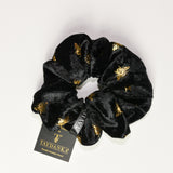 Scrunchie - Gold Bees