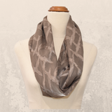 Luxury Infinity Scarf - Mocha