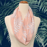 Luxury Infinity Scarf - Peachy