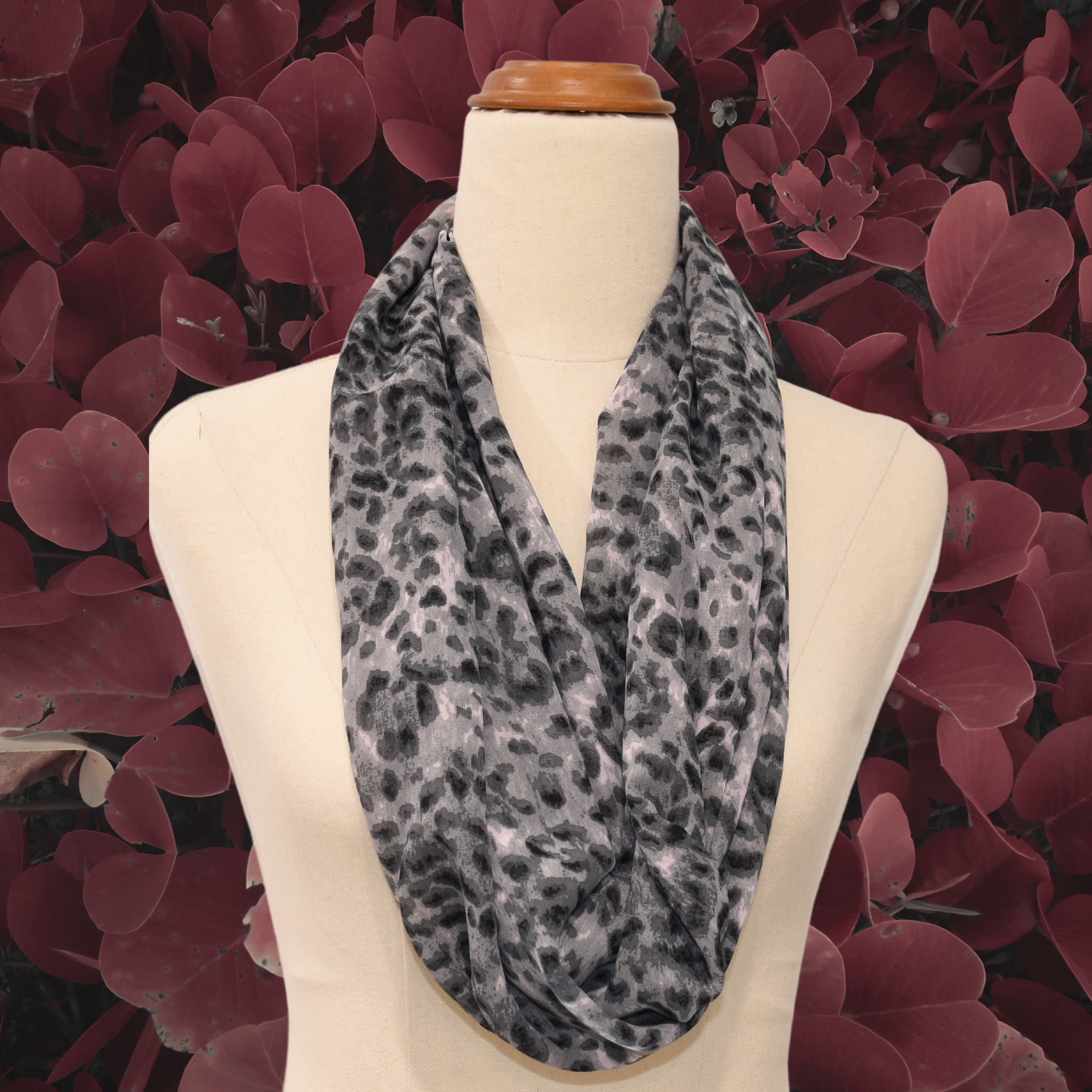 Luxury Infinity Scarf - Leopard