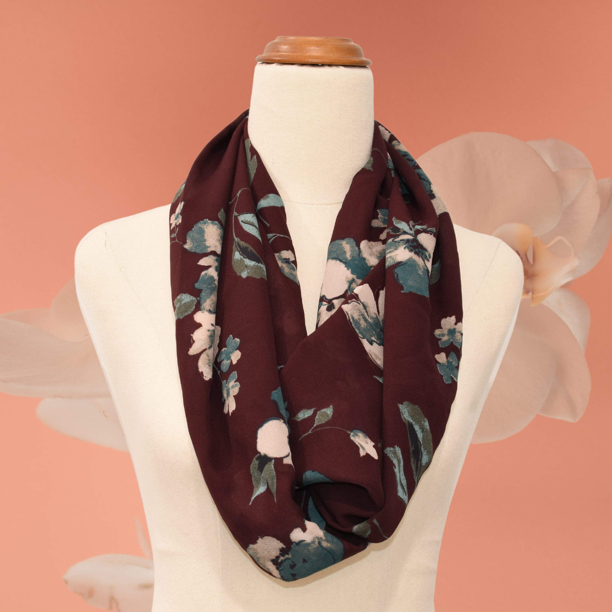 Luxury Infinity Scarf - Gypsy Rose