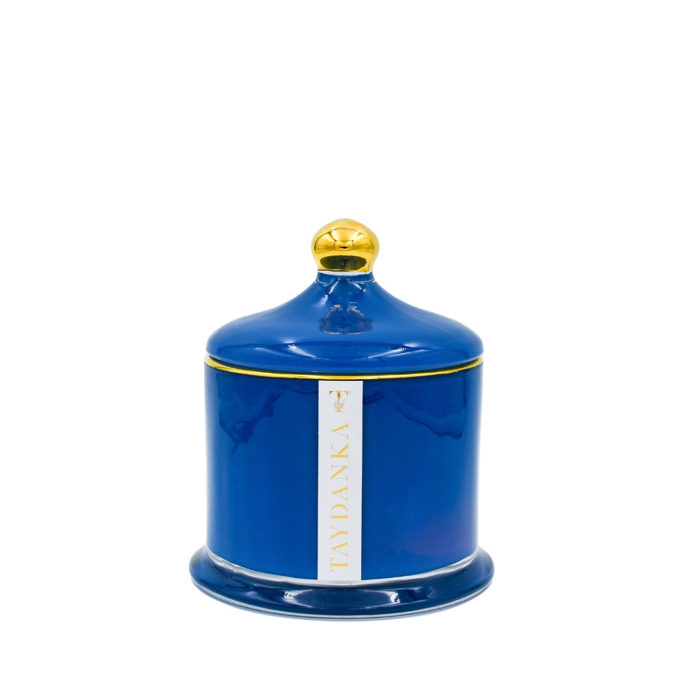 Candle - Victoria Blue Jar 450g