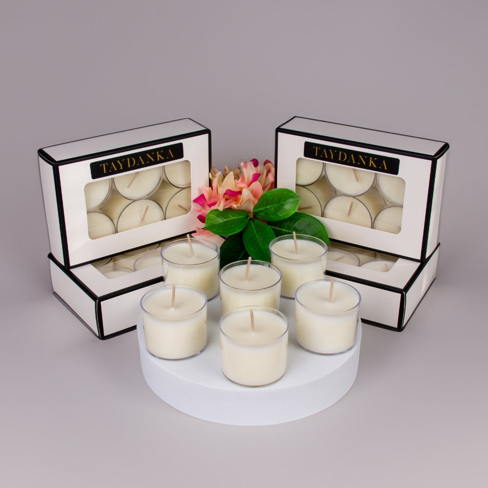 Candle -Soy Tealights 6 Pack 50g each